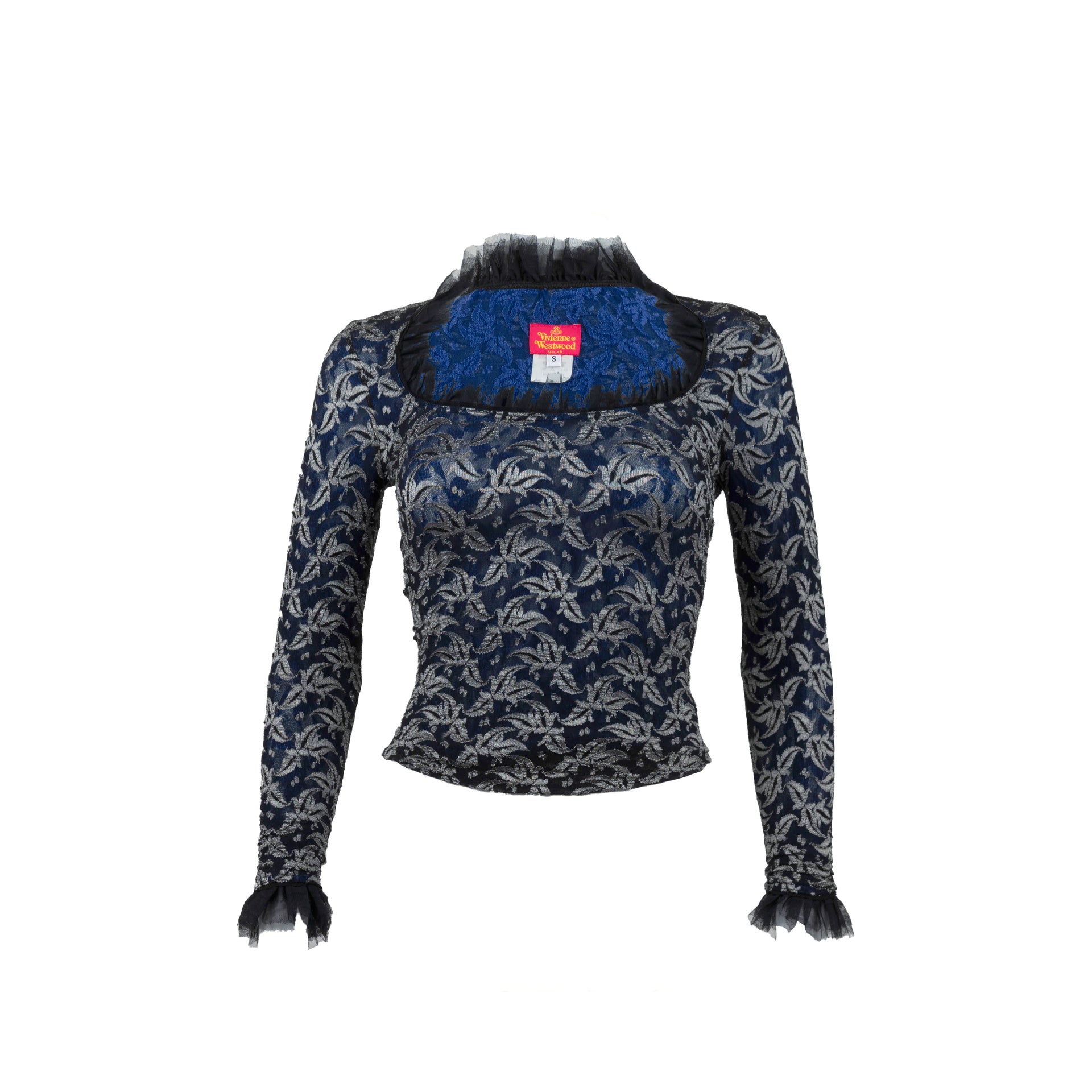 Vivienne Westwood Circa 1992 Lace + Netting Top