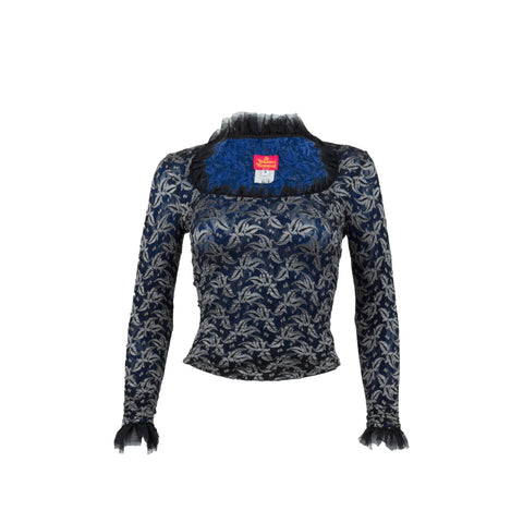 Vivienne Westwood Circa 1992 Lace + Netting Top