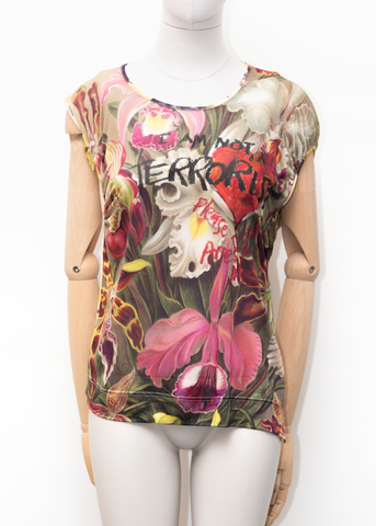 Vivienne Westwood Gold Label Silk Asymmetric Top