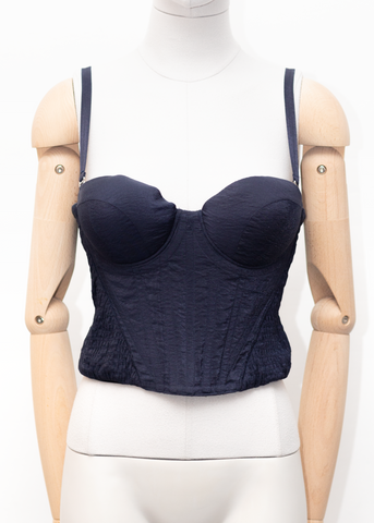 Vivienne Westwood Red Label Navy Sweetheart Corset