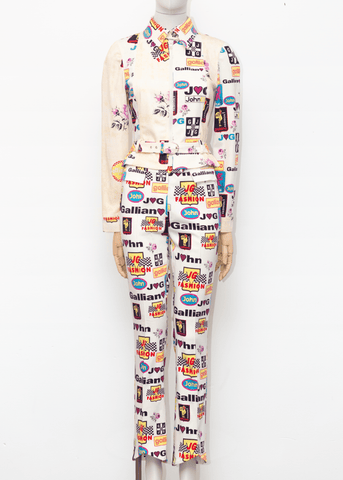 John Galliano Moto Two-Piece